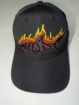 CASQUETTE SHARKLIFE FLAMME RED YELLOW