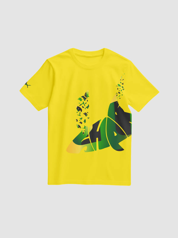 TEE SHIRT BRIGHT YELLOW