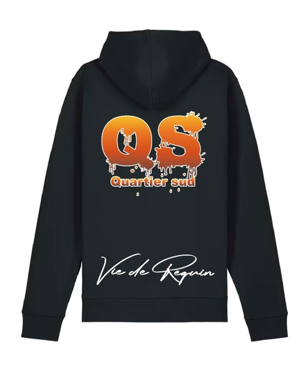 HOODIE QUARTIER SUD QS ORANGE