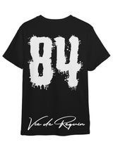 TEE-SHIRT SHARK BLACK WHITE 84