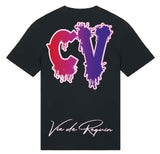 TEE-SHIRT SHARK CV RED PURPLE