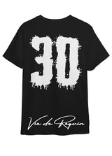 TEE-SHIRT SHARK BLACK WHITE 30