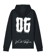 HOODIE SHARK BLACK WHITE 06