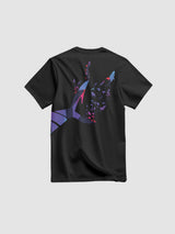 TEE-SHIRT BRIGHT RED BLUE