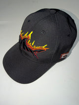 CASQUETTE SHARKLIFE FLAMME RED YELLOW