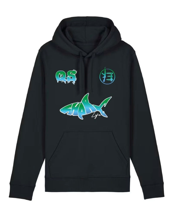 HOODIE QUARTIER SUD QS GREEN BLUE
