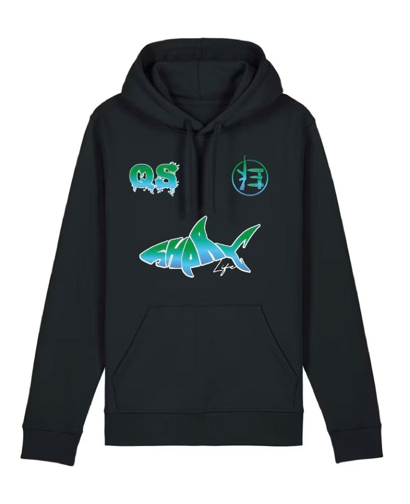 HOODIE QUARTIER SUD QS GREEN BLUE