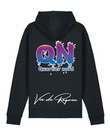HOODIE SHARKLIFE QN QUARTIER NORD BLUE PURPLE