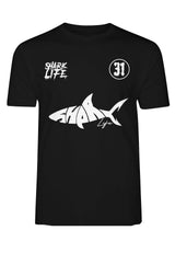 TEE-SHIRT SHARK BLACK WHITE 31