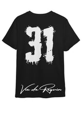 TEE-SHIRT SHARK BLACK WHITE 31