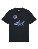 TEE-SHIRT SHARK CV BLUE PURPLE