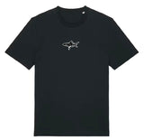TEE-SHIRT SHARKLAND BLACK AND WHITE