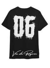 TEE-SHIRT SHARK BLACK WHITE 06