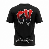 TEE-SHIRTS SHARK CV RED BLACK