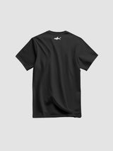 TEE-SHIRT SHARK BLACK COMICS