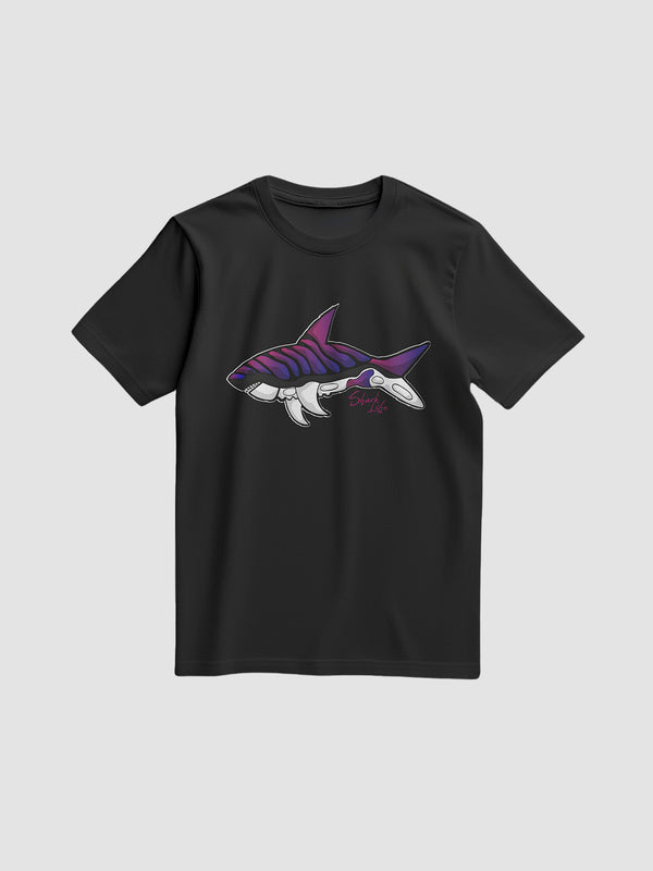 T-SHIRT SHARK BLACK TN REQUIN