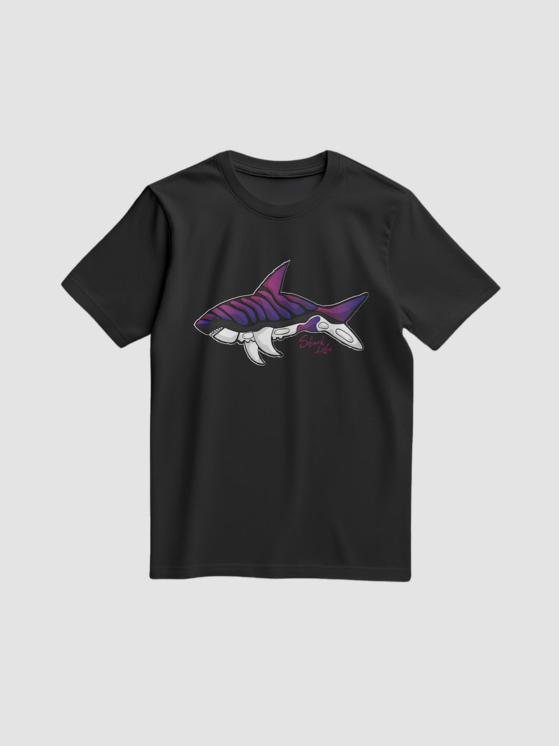 T-shirt bleu marine homme requin Respect et Bienveillance T-shirt bleu marine homme requin Respect et Bienveillance